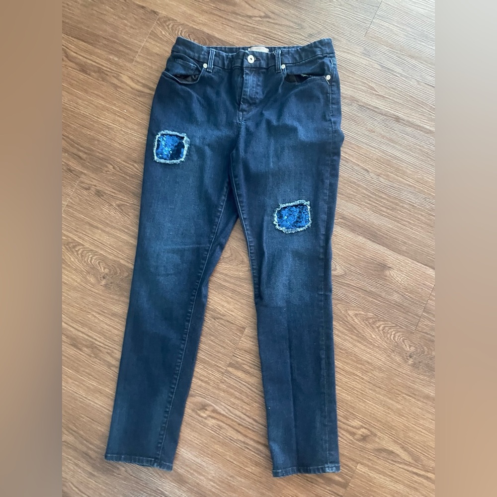 Chico’s embellished Jeans